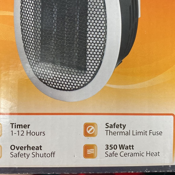 💞PERSONAL ELECTRIC CERAMIC HEATER💞 - Picture 4 of 4